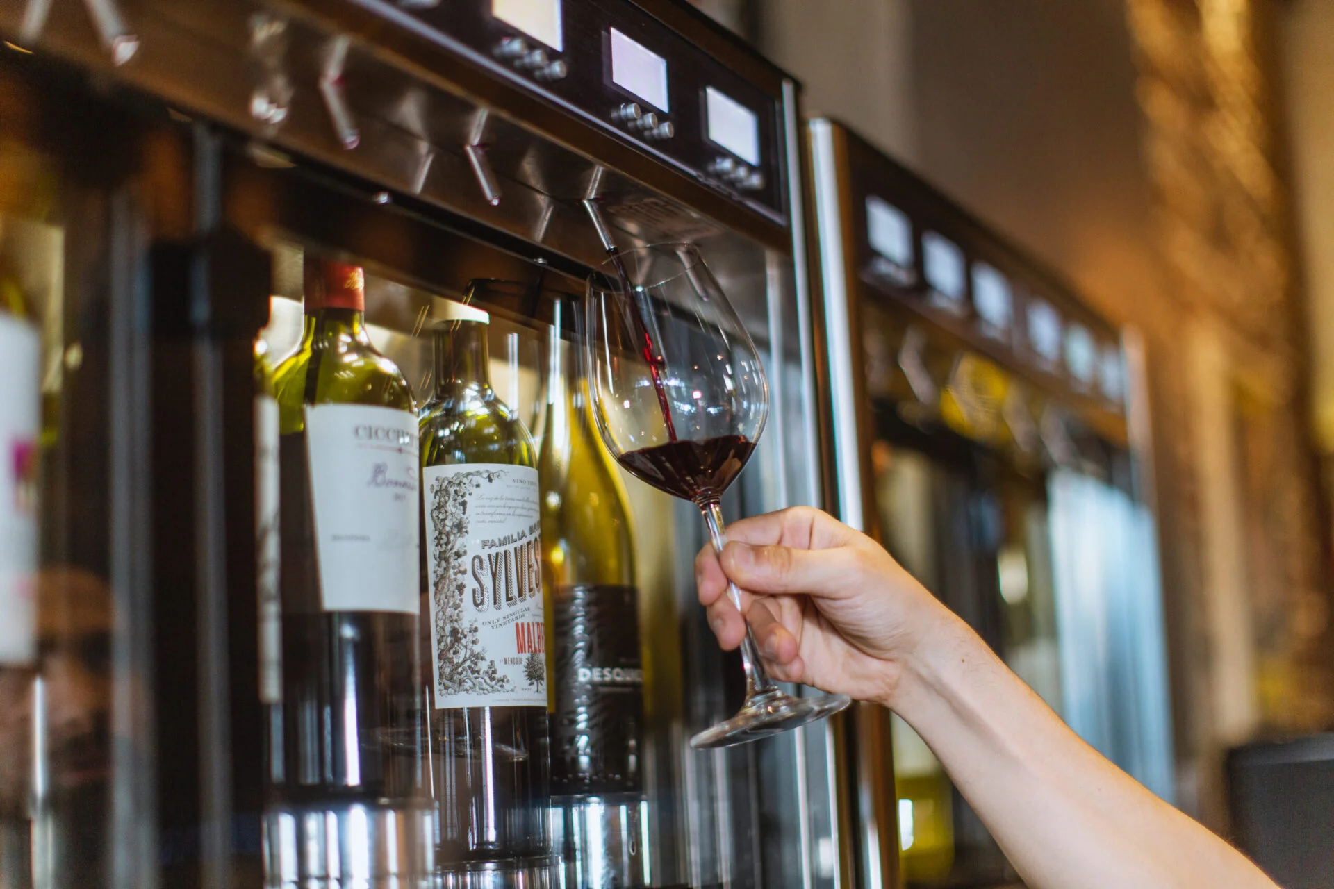 vico wine bar experience - wine tasting