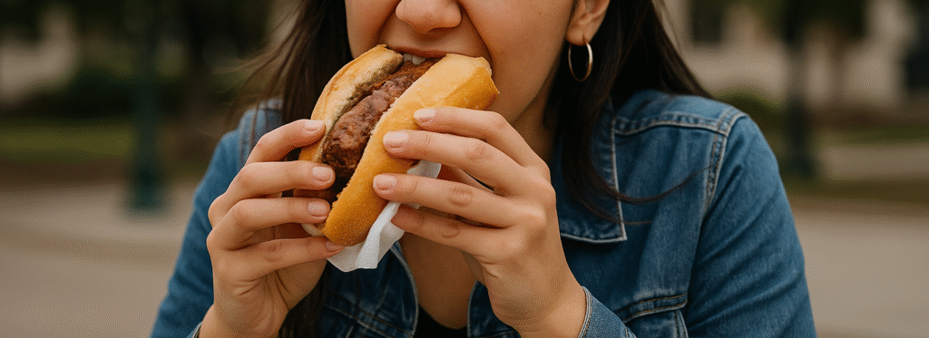 Street food in buenos aires