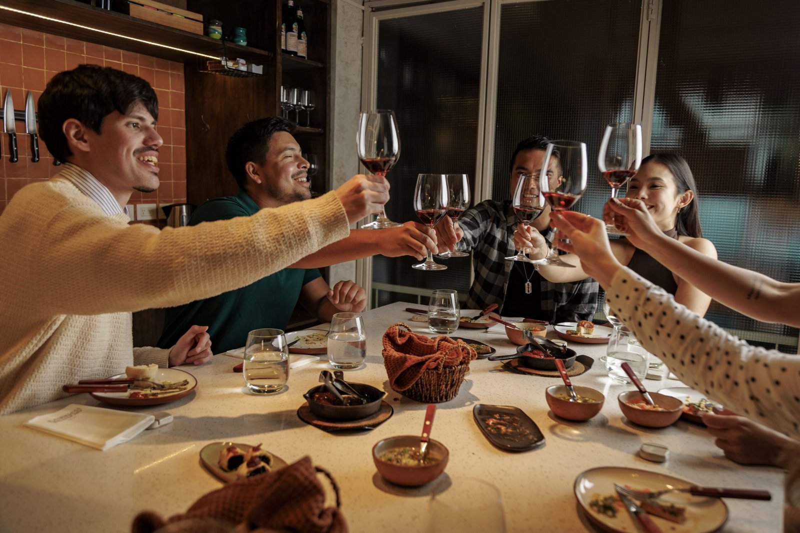wine tasting at the argentine experience