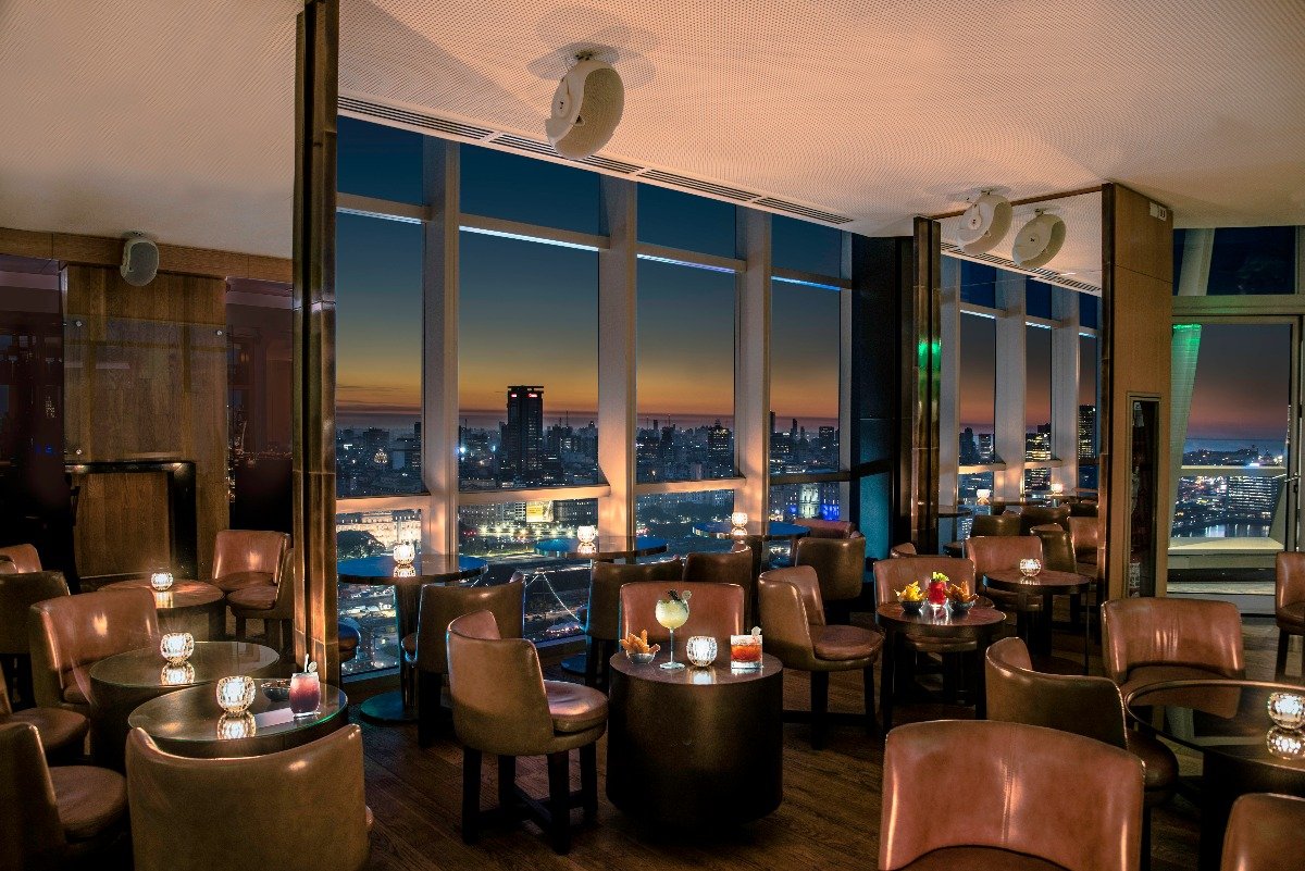 crystal rooftop bar