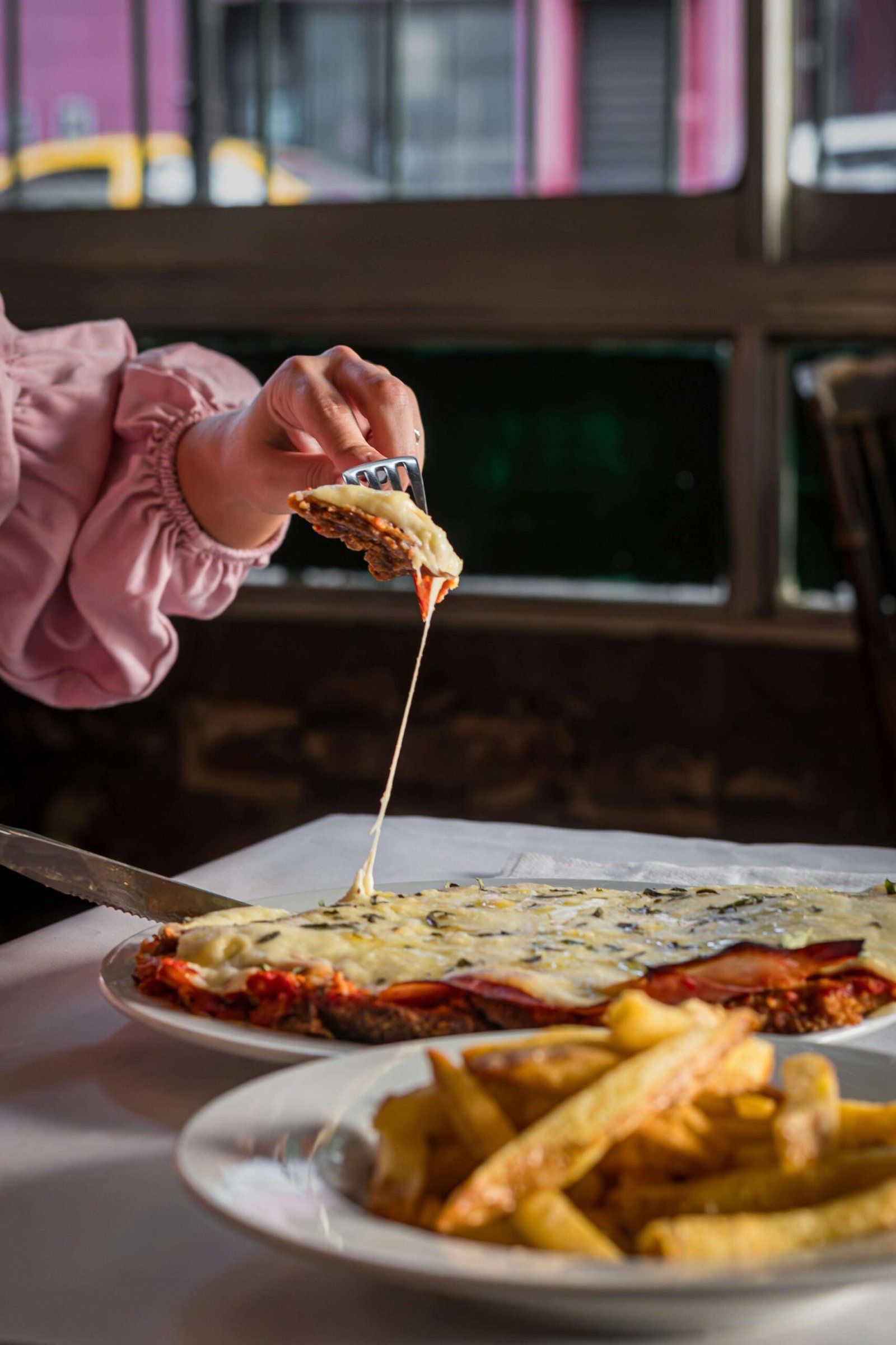milanesa a la napolitana argentine food