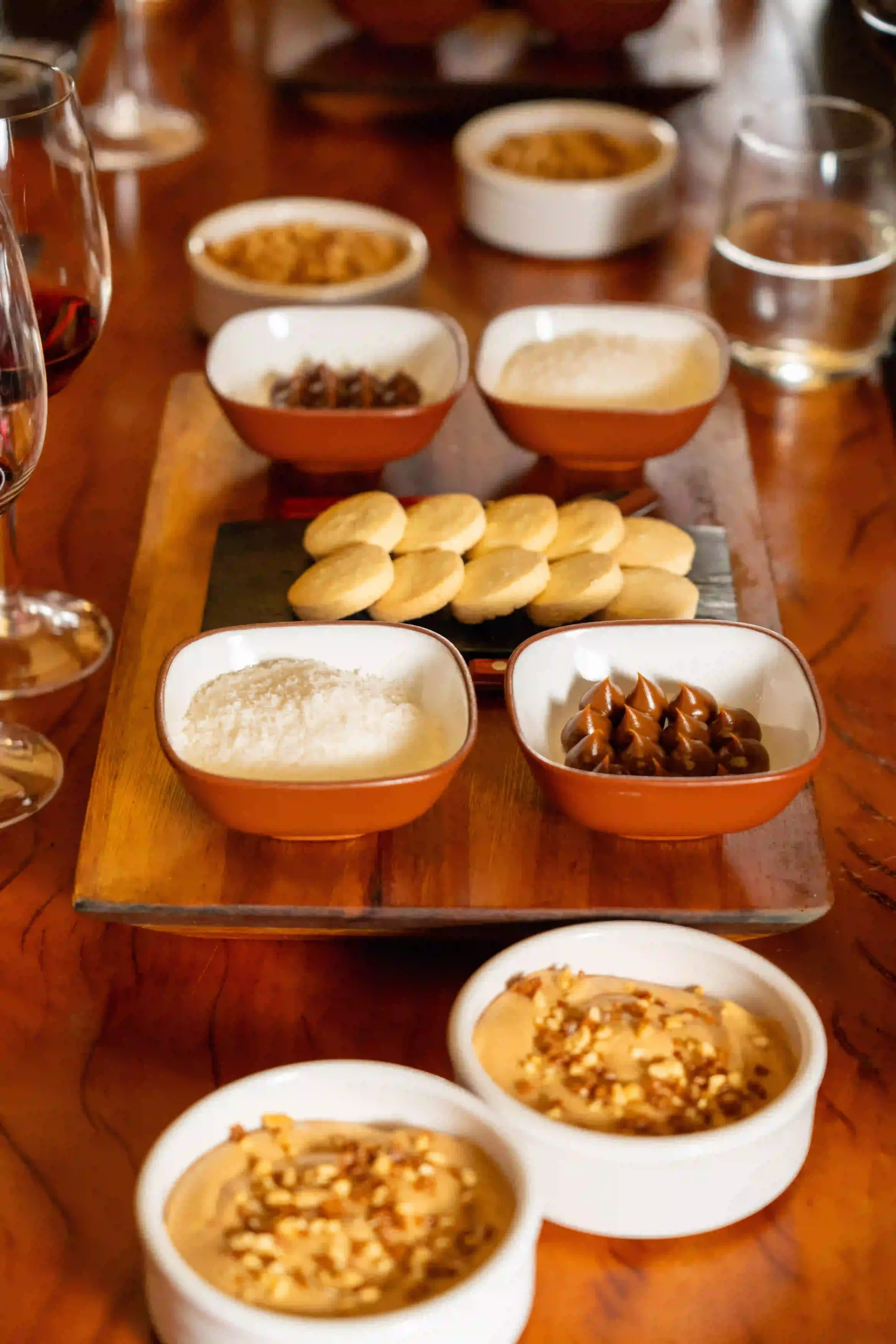 alfajores de doce de leite.